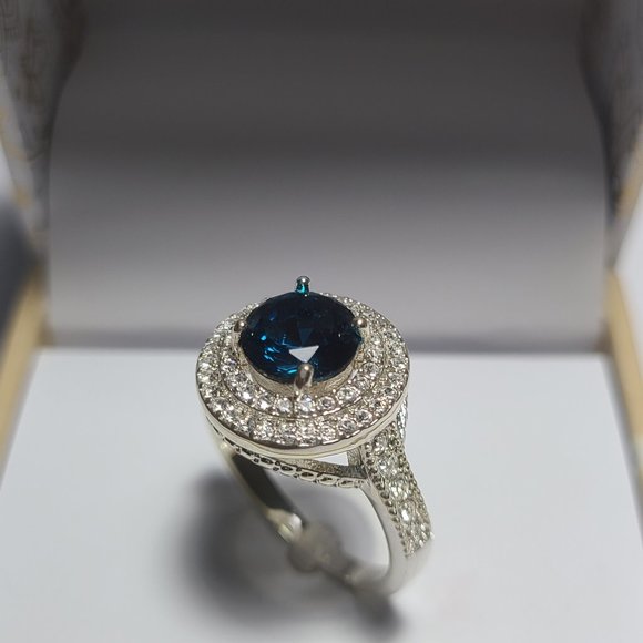 Charter Club Jewelry - 💙 CHARTER CLUB Blue Rhinestone Ring *NWT